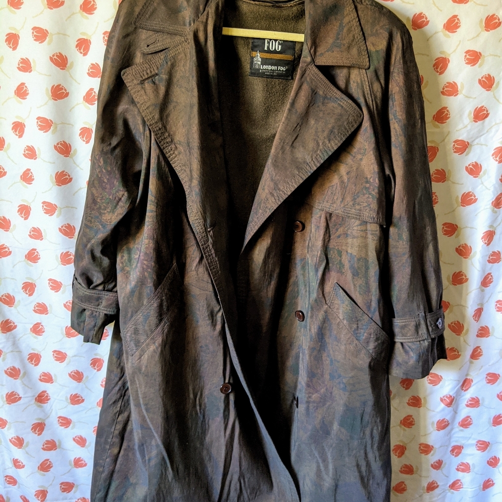 Vintage London fog trench coat